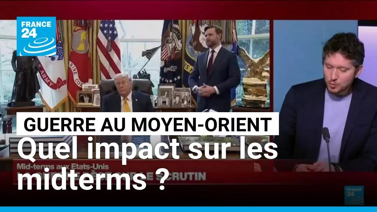 La guerre au Moyen-Orient pèse sur le scrutin des midterms aux États-Unis • FRANCE 24
