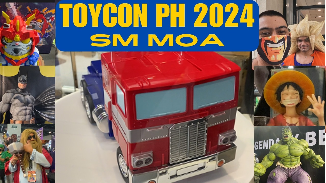 Toycon PH June 2024 SMX Convention Center SM MOA