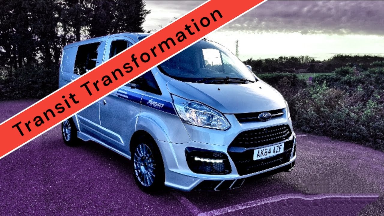 Установка обвеса на Ford Transit Custom