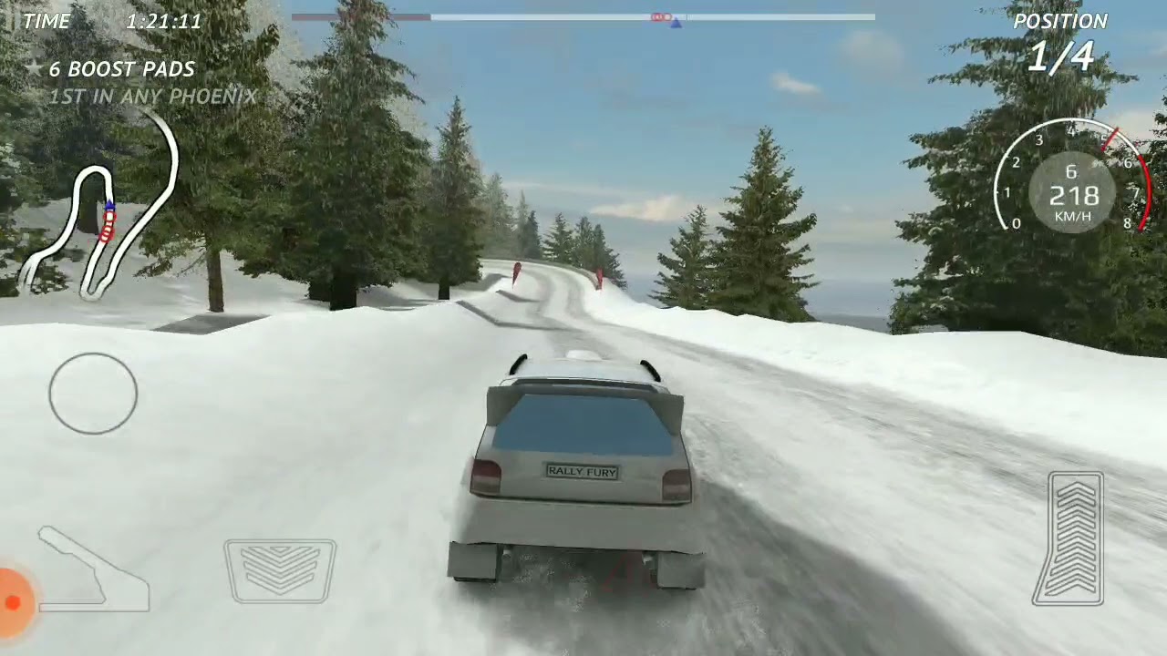 Offroad rally racing game
