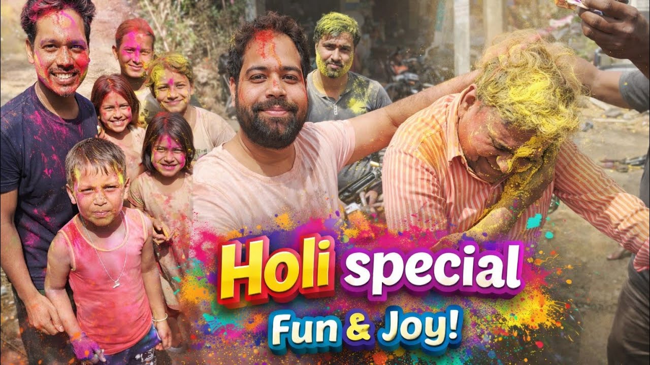 Holi Special 2026 | বন্ধুদের সাথে রঙের উৎসব | Fun & Joy Vlog(Part-2)@staywithAG 