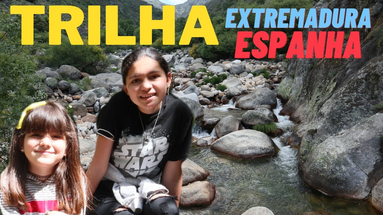 Trilha no Campo na Espanha | Guijo de Santa Bárbara | Cachoeira | Trabuquete | Extremadura