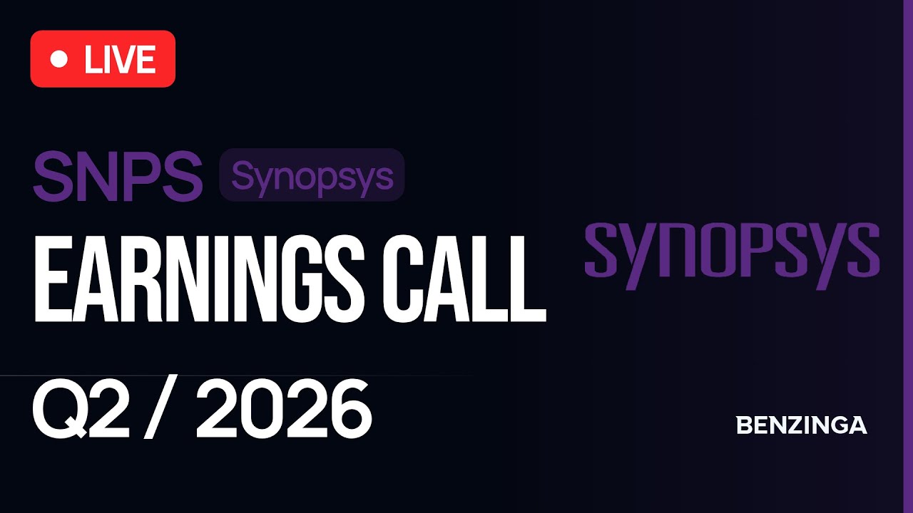 Synopsys: Wyniki finansowe za II kwartał roku podatkowego 2026 | $SNPS | 🔴 OGLĄDAJ NA ŻYWO