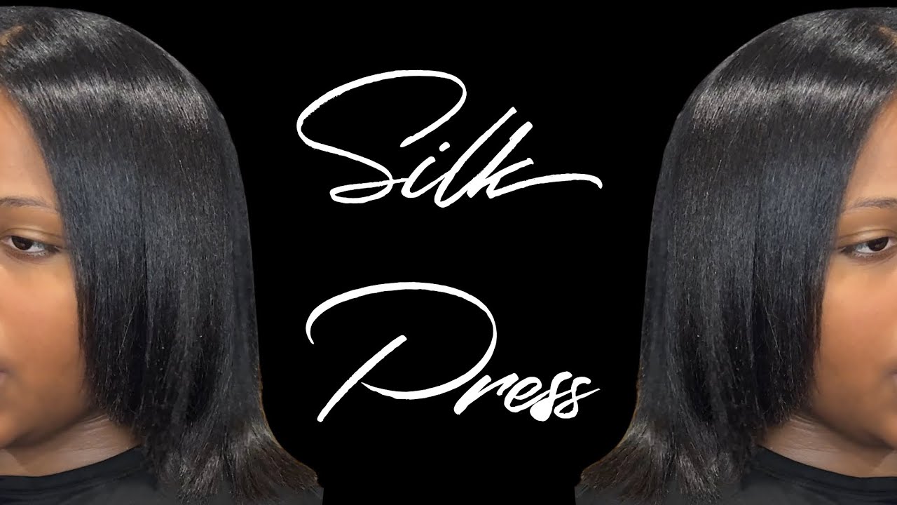 Silk Press on my youngest daughter 2 years after she cut off her locs