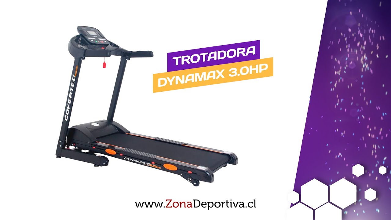 🏃🏻‍♀️  Trotadora DYNAMAX 3.0 HP marca Covertec. Armado y funciones.