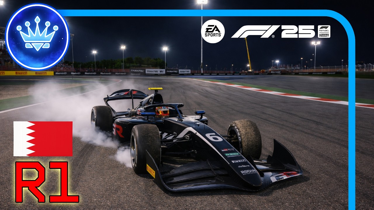 Toyota in F1 25? - F2 Career Mode - Round 1 Bahrain