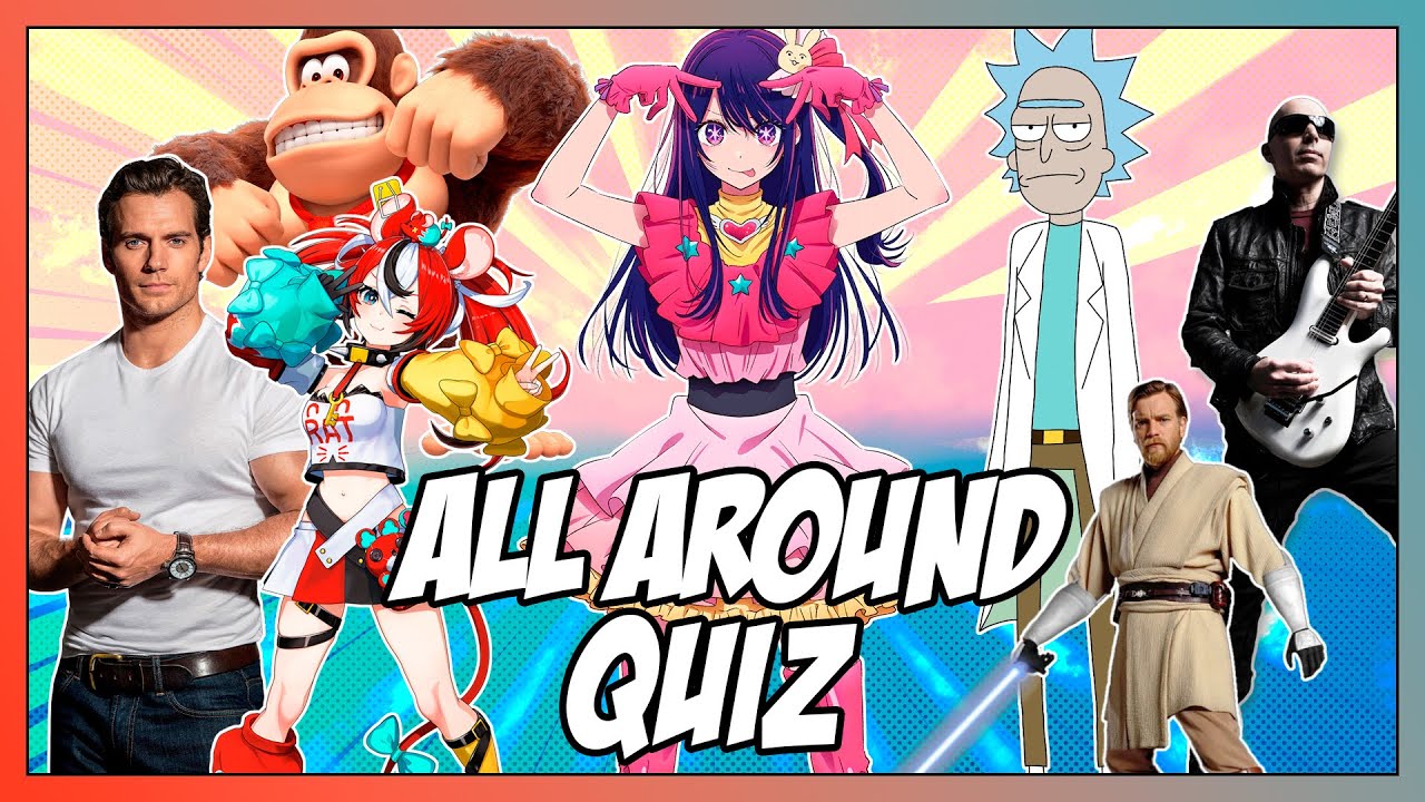 All Around Quiz #6 - Anime Openings, Endings, TV Show & Movie Scenes, Rule34dle, and more!