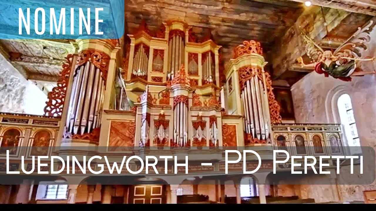 Buxtehude Praeludium d-Moll/d-minor BuxWV 140 - Luedingworth Schnitger-Orgel Pier Damiano Peretti