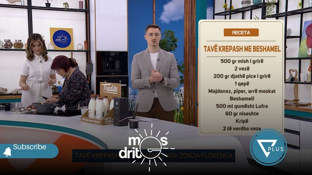 Receta sekrete: Tavë krepash me beshamel si në restorant nga Zonja Florenca  -  