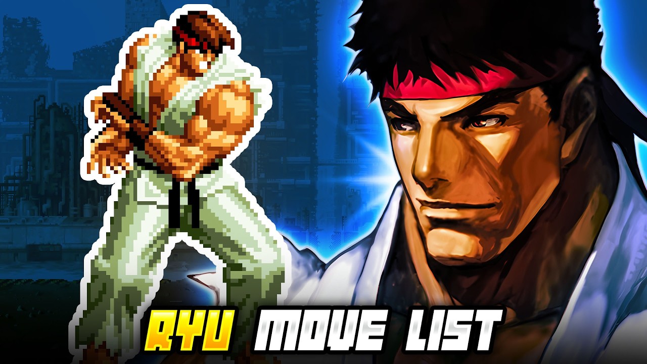 RYU MOVE LIST - SVC Chaos: SNK vs. Capcom