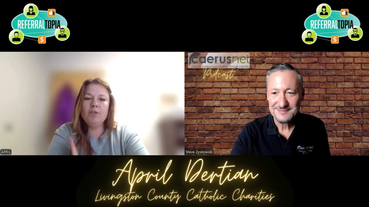 Meet April Dertian ReferralTopia Non-profit Beneficiary