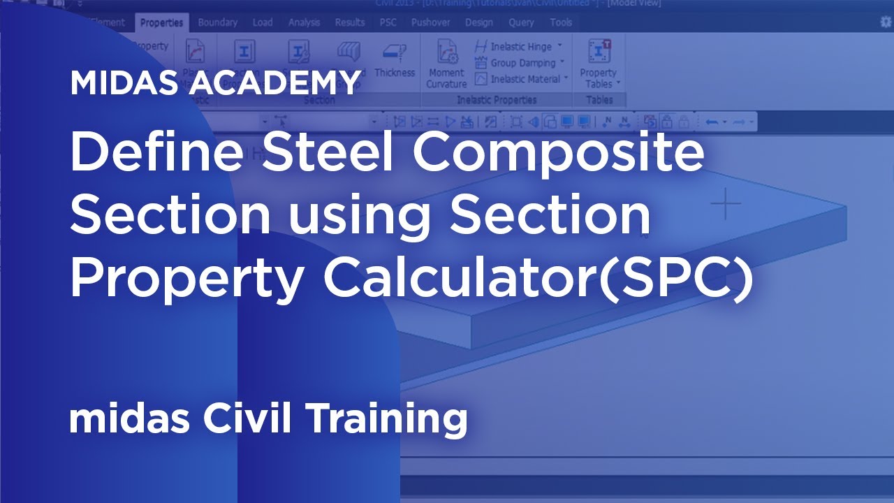 Usage of Composite Sections - Section Property Calculator Tutorial