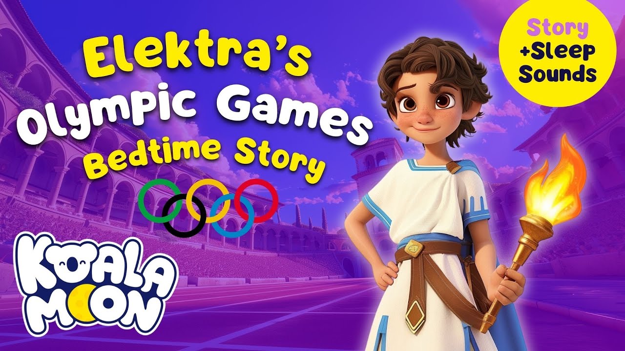 Magical Kids Sleep Story Read Aloud : Elektra's Unforgettable Summer Olympic Tale 🥇