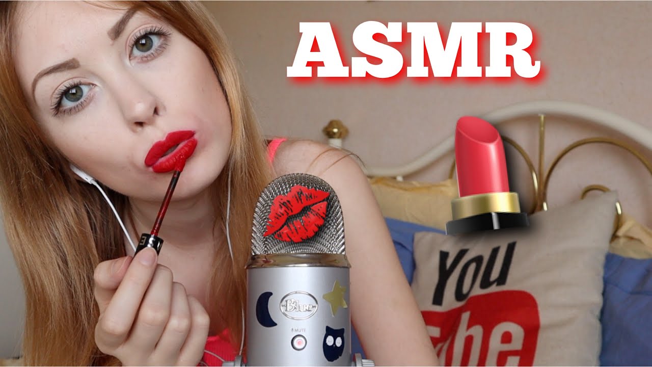 ASMR: Lipstick Application & Bruits de bouches !