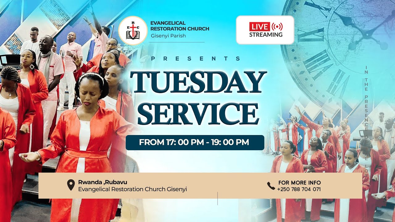 LIVE 🛑 ERC RUBAVU AMATERANIRO YO KU WA KABIRI 27.1.2026 HAMWE NA PASTOR ESRON
