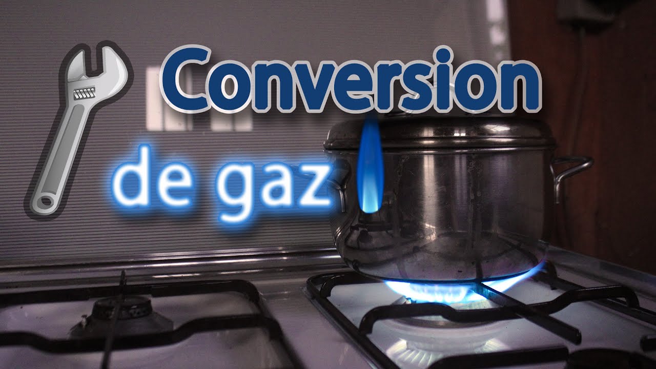 Conversion d'une gazinière au butane: injecteurs et réglages.