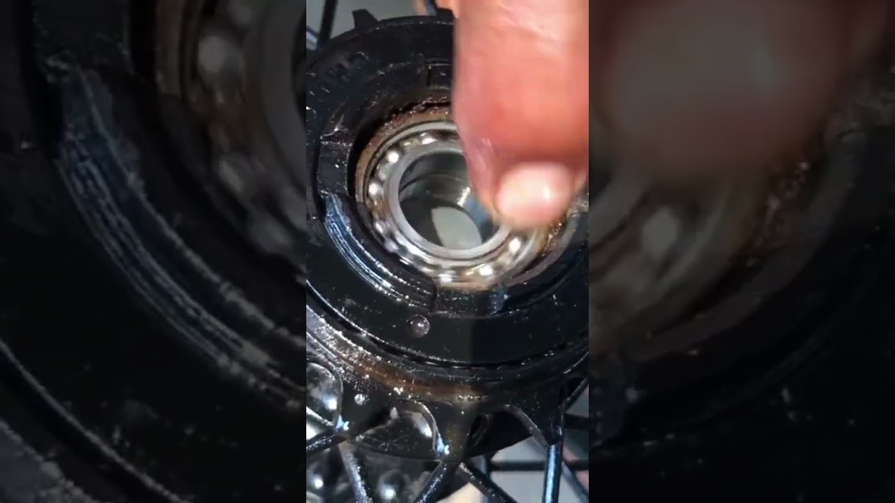 Restorations BMX Bike: Re-Grease Hub Bearing  BMX