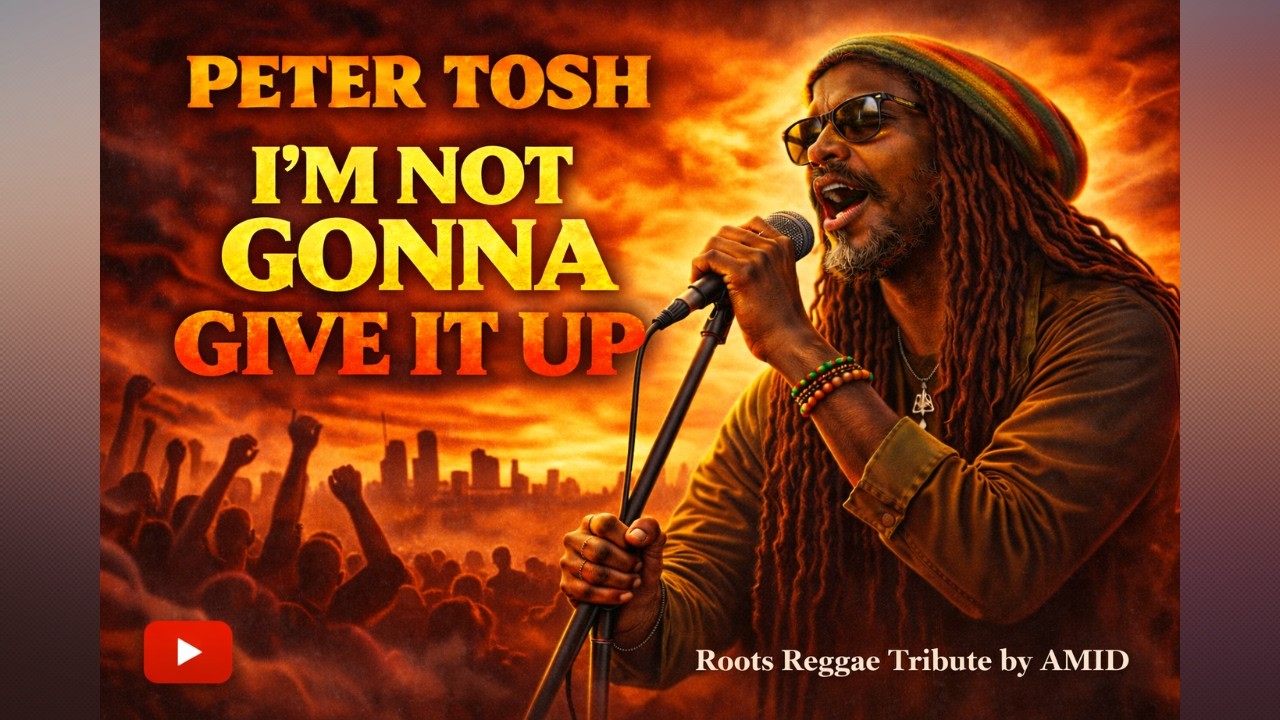 Peter Tosh – I’m Not Gonna Give It Up | Roots Reggae Tribute by AMID