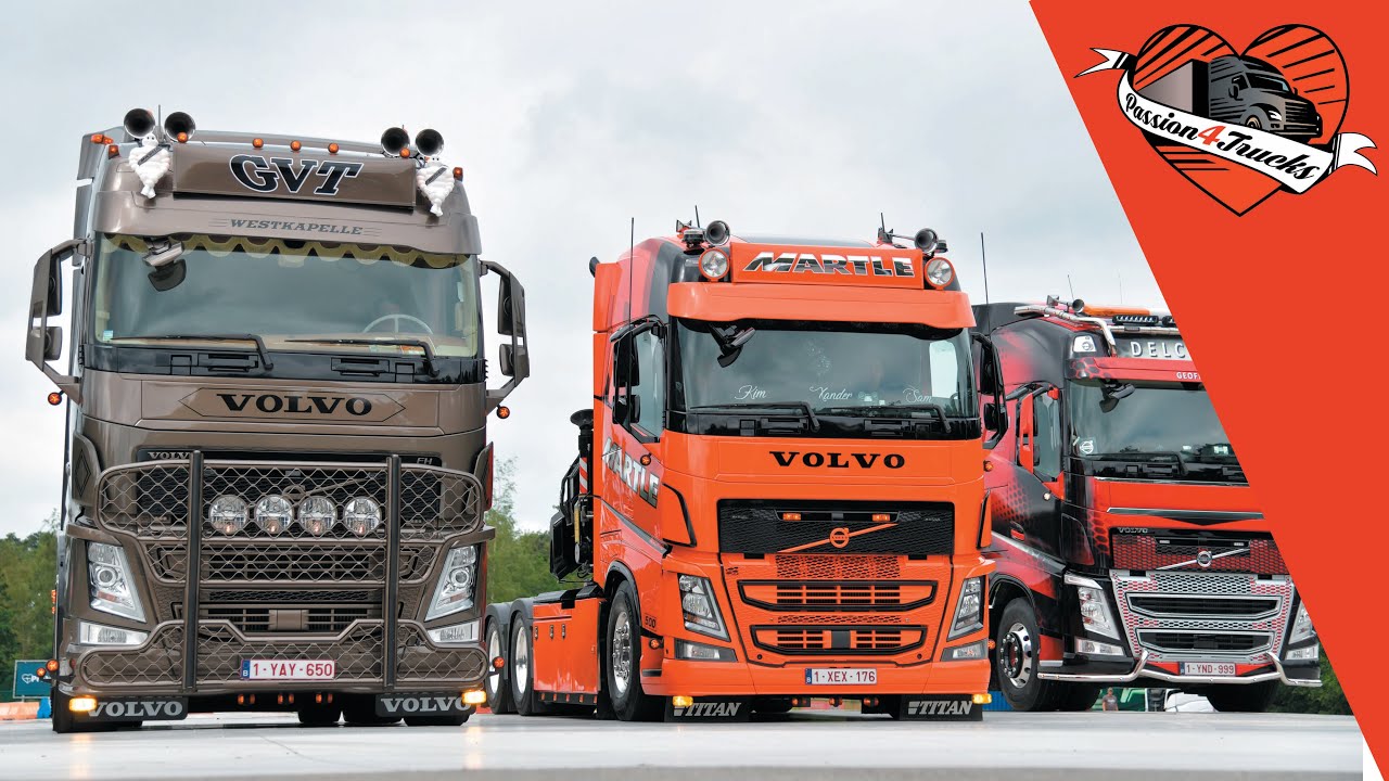 Dé Mooiste Volvo Truck van België 2021 (finale @Circuit Zolder) - Passion4Trucks Roadshow