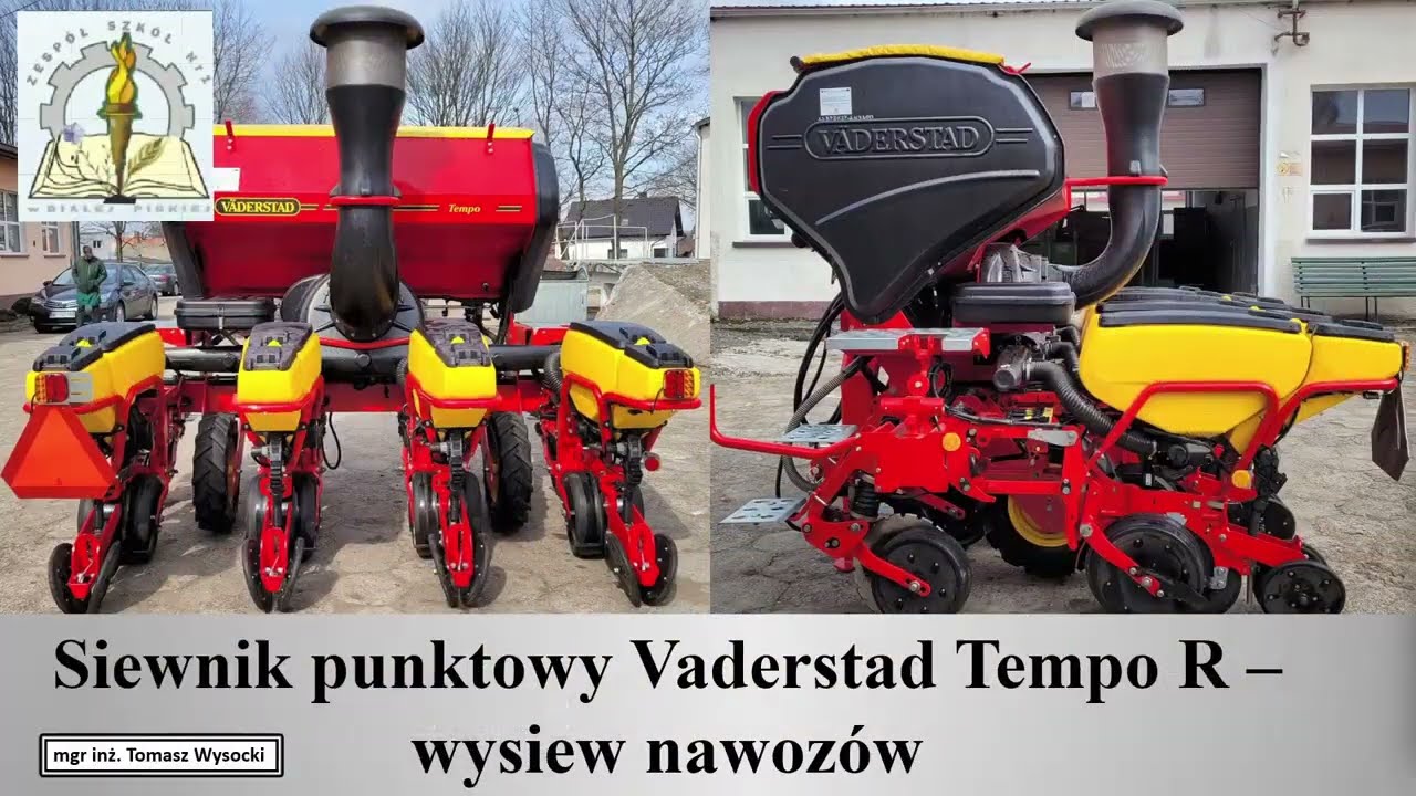 Cz. 1 Wysiew nawozów  _ Siewnik  Vaderstad Tempo R _ ZS nr 1 w Białej Piskiej _ Tomasz Wysocki