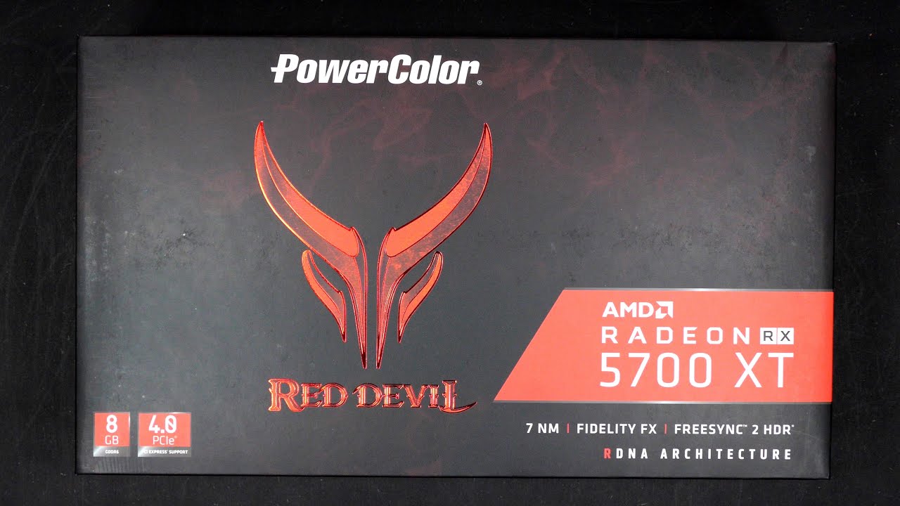 PowerColor Red Devil Radeon RX 5700 XT - Unboxing & Benchmarking (vs. Vega 64)