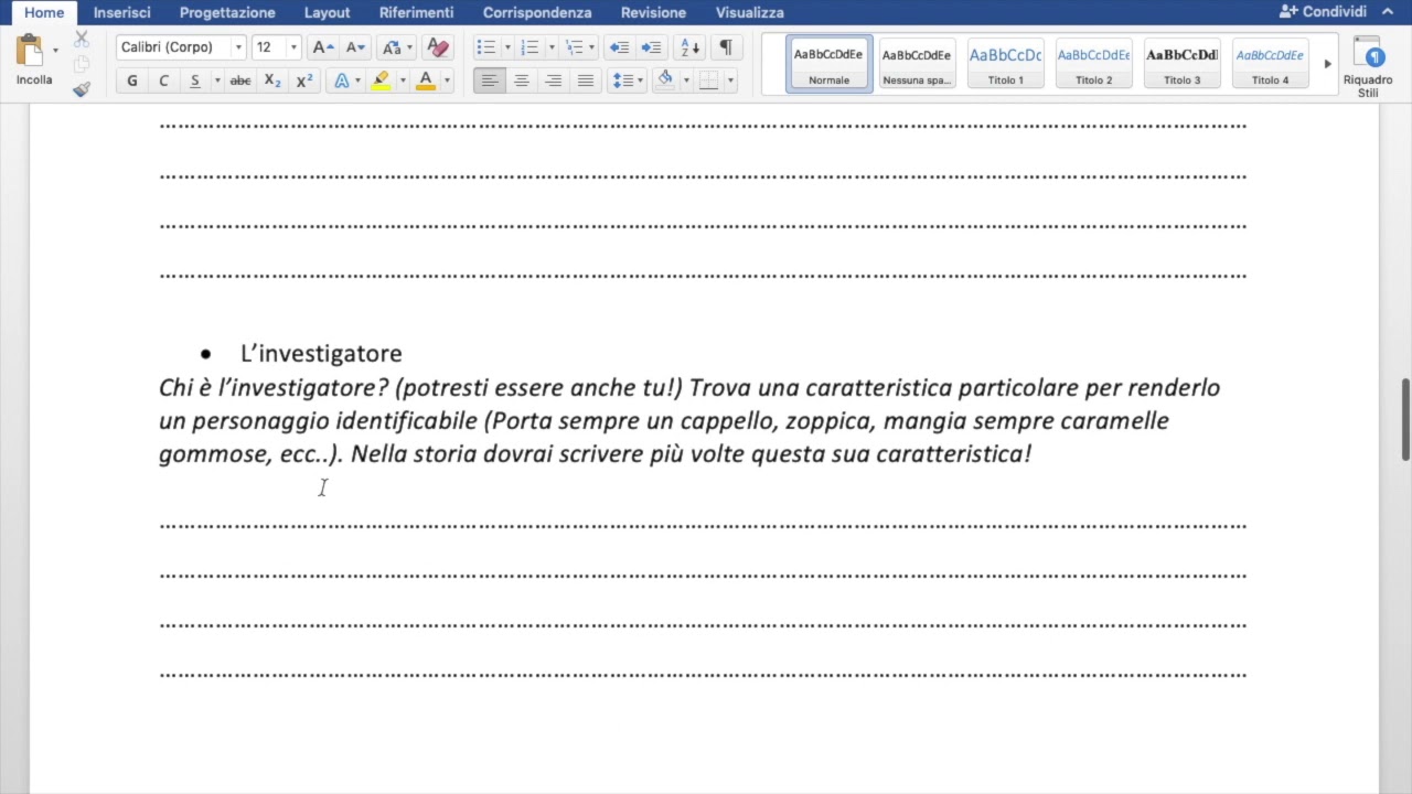 Scuola primaria: Italiano, come scrivere un racconto giallo