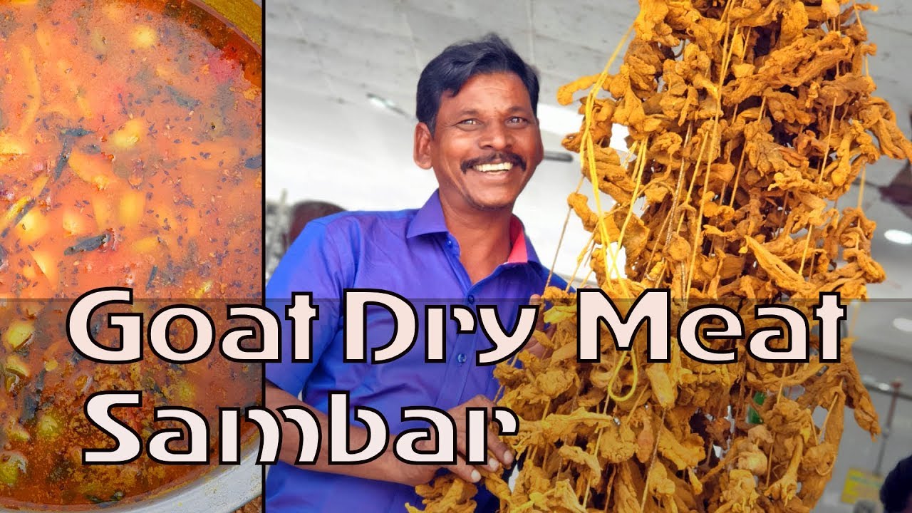 கல்குளத்து உப்புக்கண்ட சாம்பார் | Dry mutton sambar | Amazing Hill Station