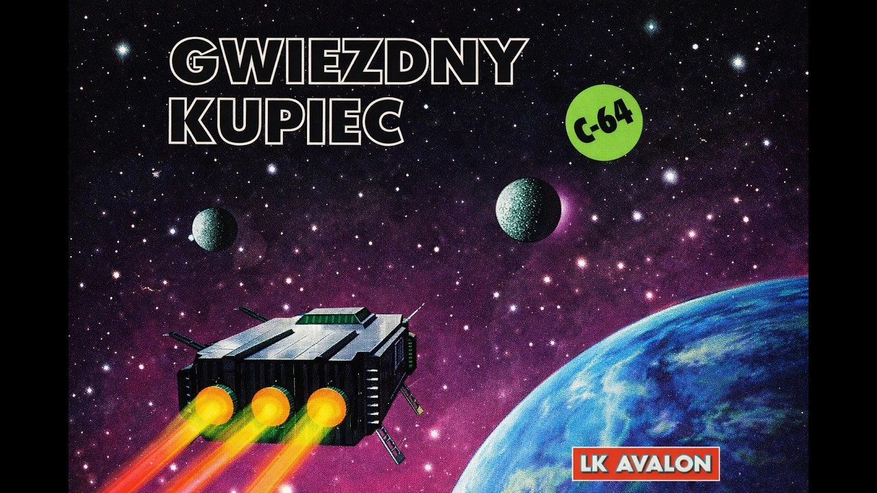 GWIEZDNY KUPIEC Commodore 64 Gameplay PL  C64 LK Avalon