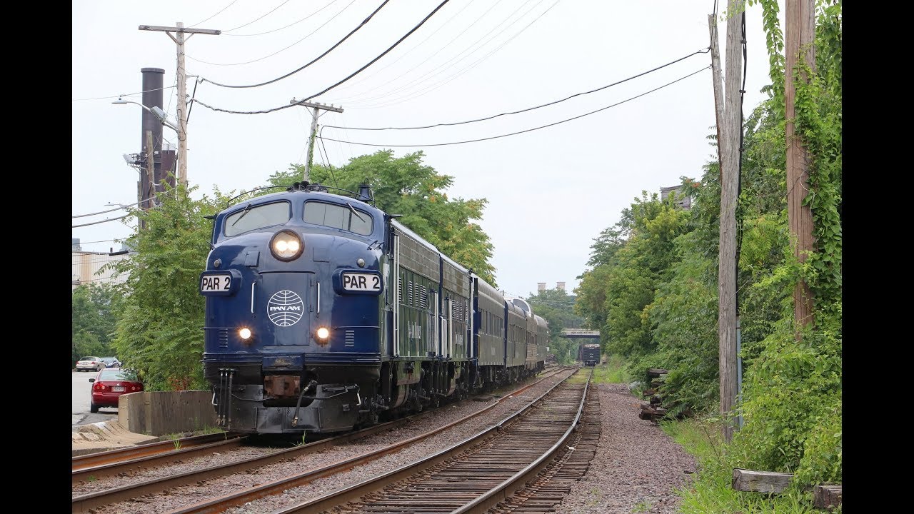 [4K] PAR 2 Leads the Pan Am Railways OCS! Classic EMD FP9As [8-13-19]