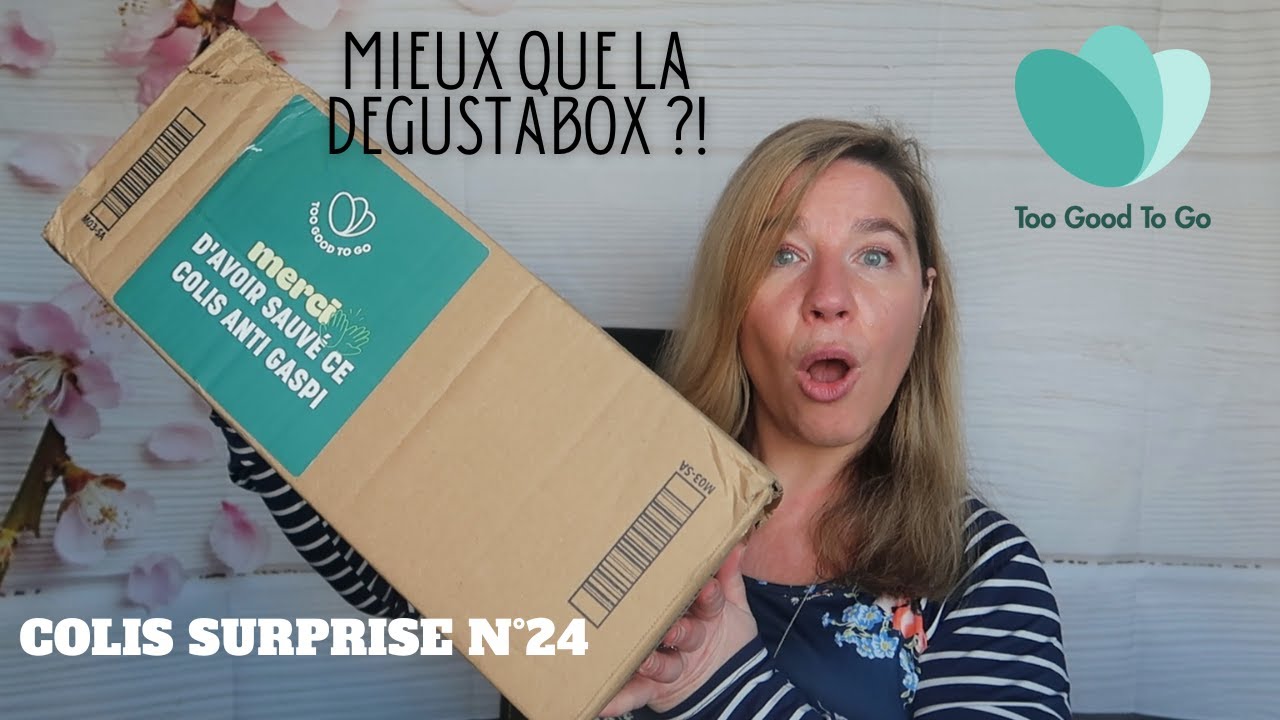 Je teste TooGoodToGo Colis surprise N°24 ! Je suis choquée !