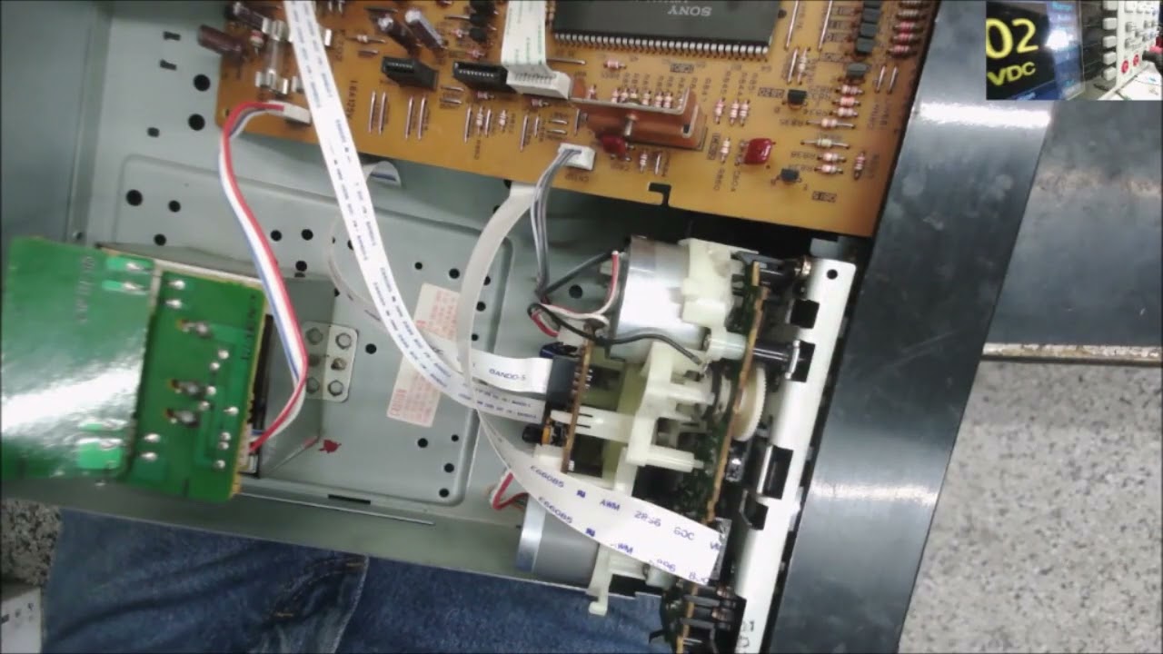 SONY electronic double cassette player TC WR570 repairs