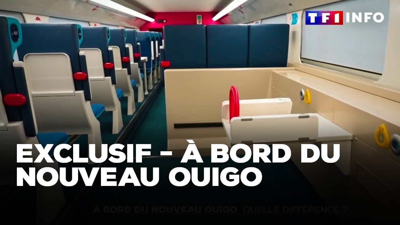 Exclusif - À bord du nouveau Ouigo｜TF1 INFO