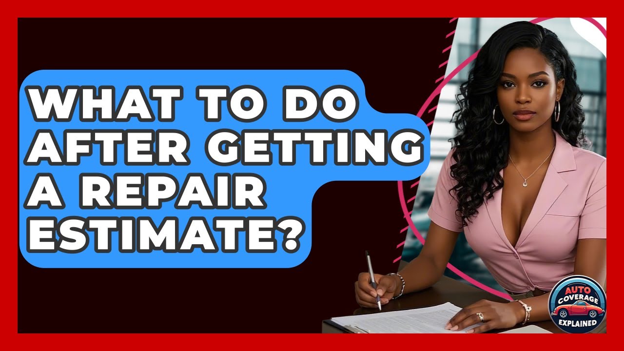 What To Do After Getting A Repair Estimate? - Auto Coverage Explained
