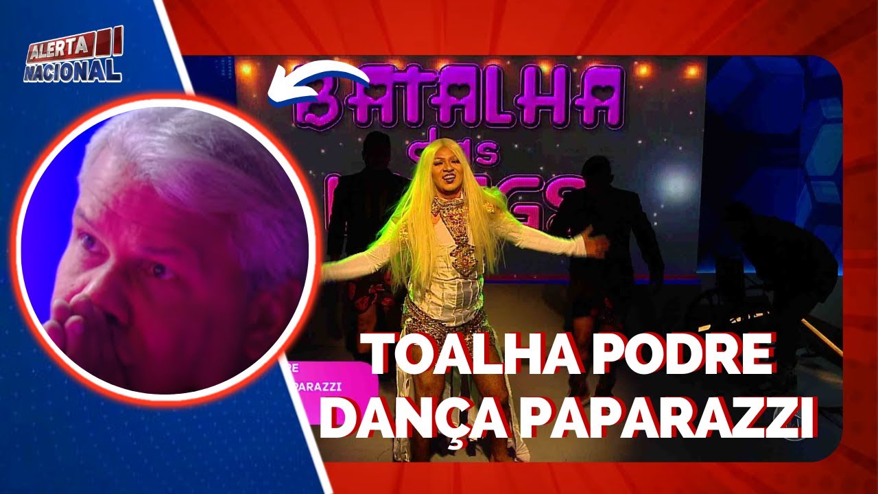 BATALHA DAS DRAGS: TOALHA PODRE DANÇA PAPARAZZI DA LADY GAGA