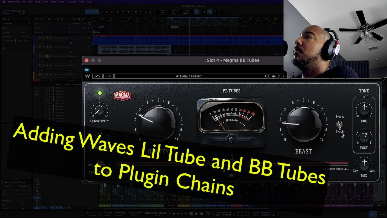 adding Waves BB tubes and lil tube to plugin chains