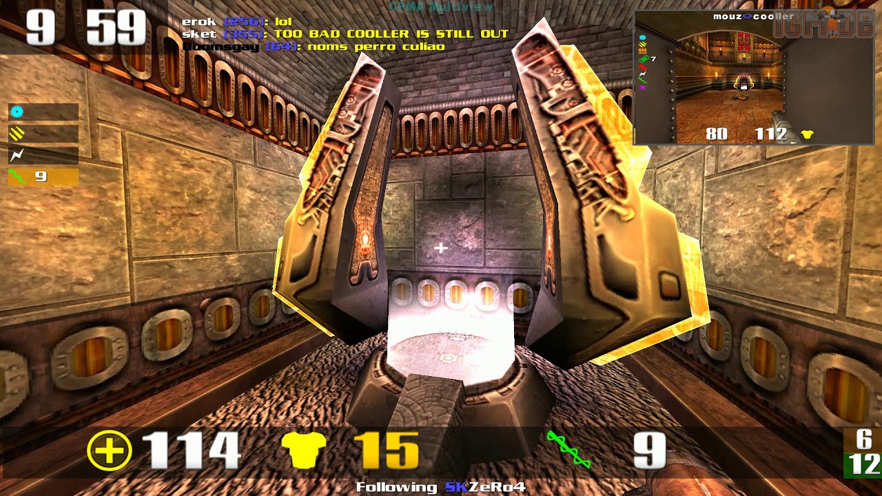 Quake 3 CPMA: Cooller vs Zero4 ZTN