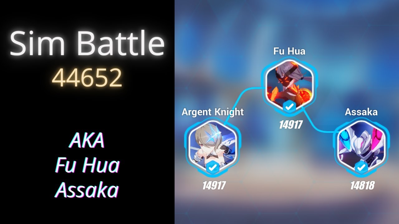 [Sim Battle] Argent Knight / Fu Hua / Assaka (44652)