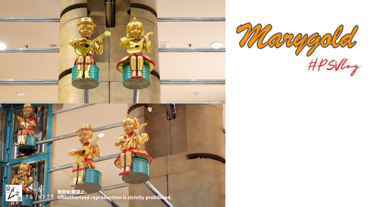 [1:1, Comparison] #PSVlog Nov 2023: Marygold Musical Clock at PLAZA SENAYAN - Pre & Post Maintenance