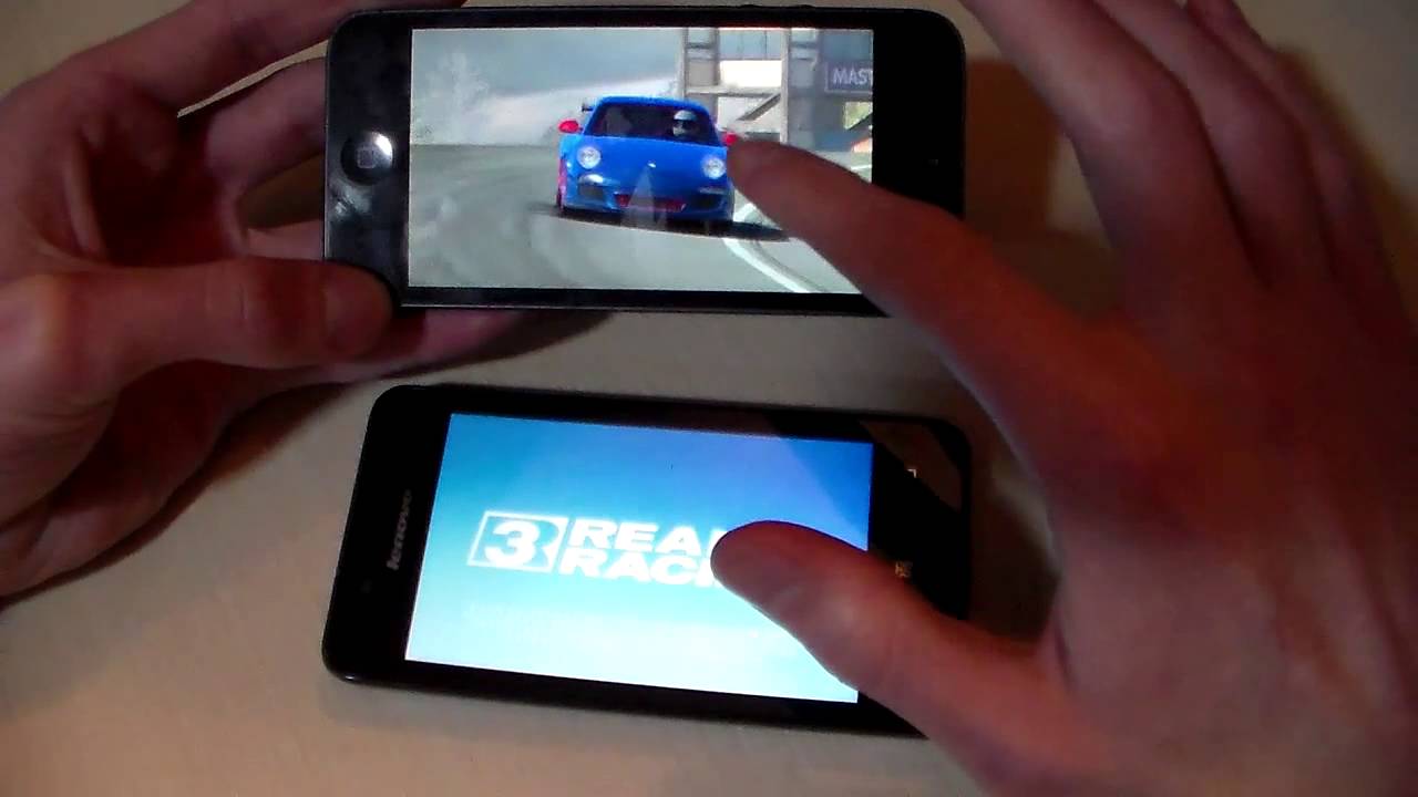 Сравнение: Lenovo A319 vs iPhone 5 (HD)