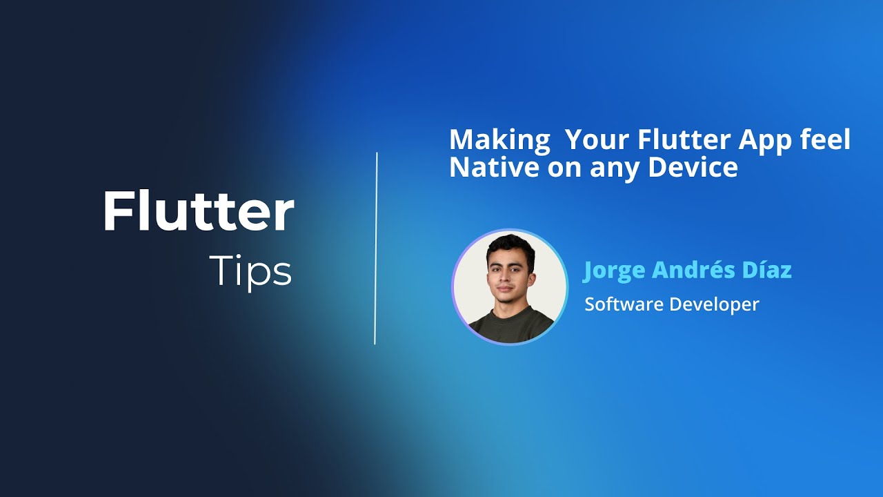 Flutter Tip #15 | Making Your Flutter App feel Native on any Device