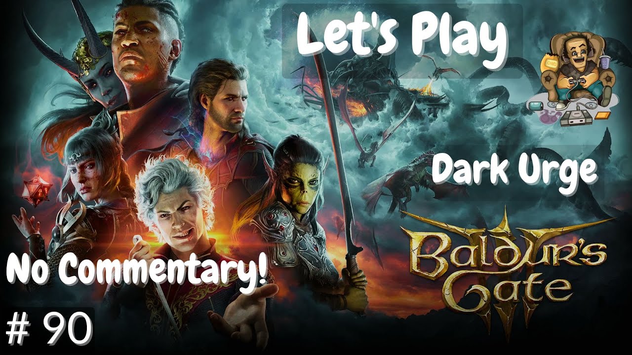 Let's Play Baldur's Gate 3, No Commentary, Dark Urge, Ep90