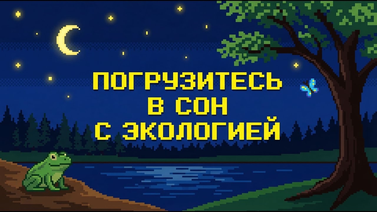 ЛЕКЦИЯ ДЛЯ СНА 🌙 Секреты экологии простыми словами | Засыпайте под науку | Аудиолекция для сна