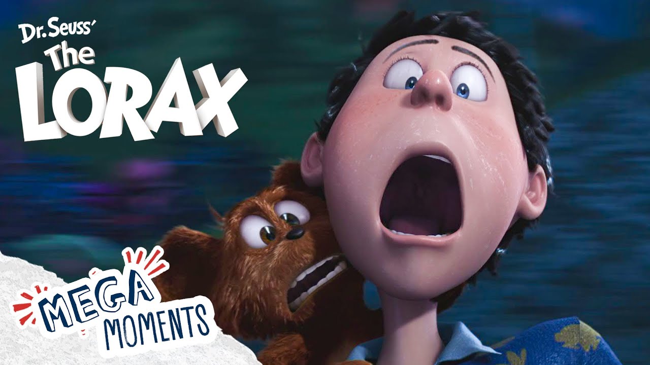 Why Is My Bed In The River!? | Dr. Seuss's The Lorax | Movie Moments | Mega Moments