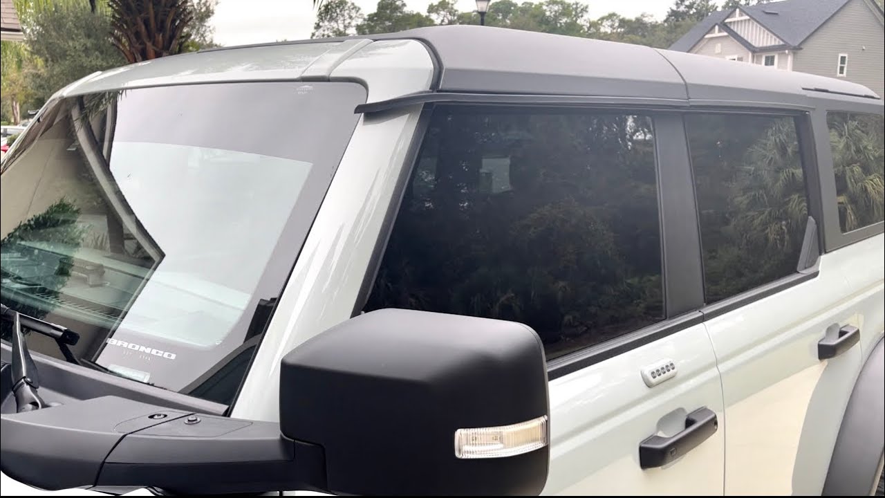 Ford Bronco Rain Guards