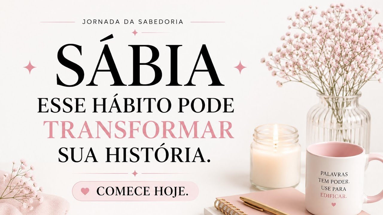 O PODER DAS PALAVRAS QUE VOCÊ FALA HABITOS DE PROFETIZAR