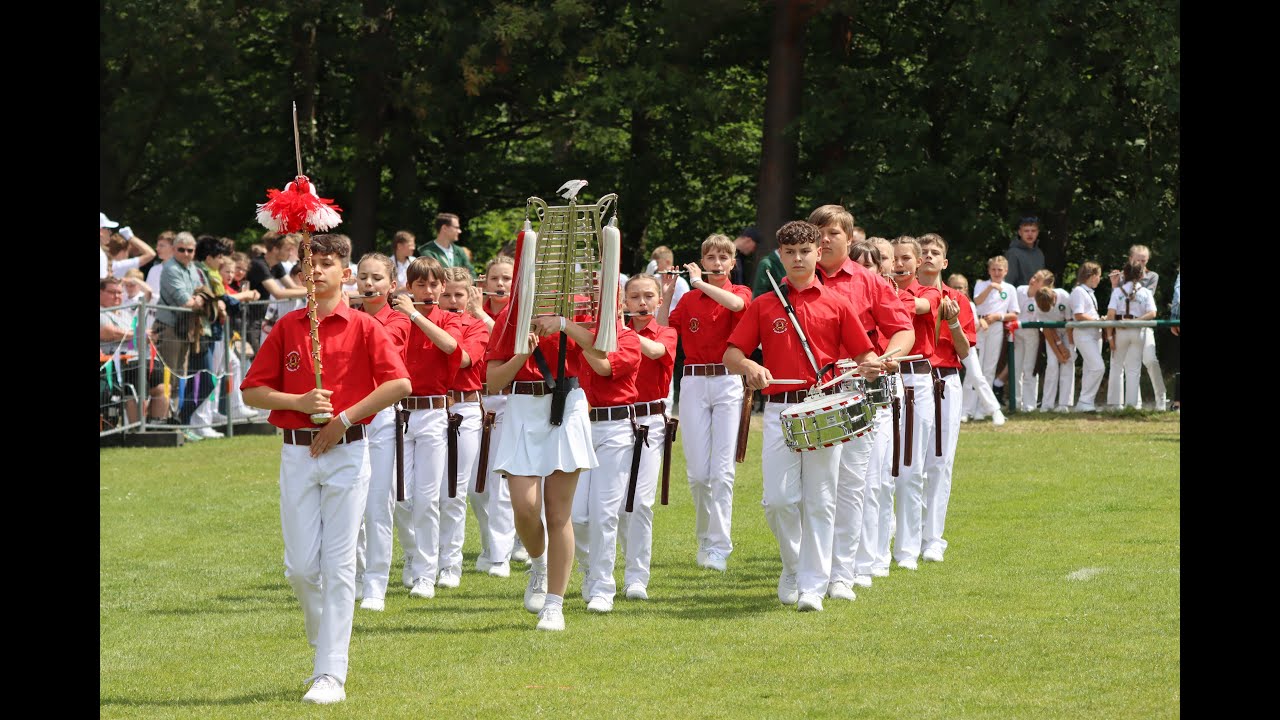 34. Landesmeisterschaft des LMSV in Zabeltitz - Lommatzscher Spielleute Nachwuchs