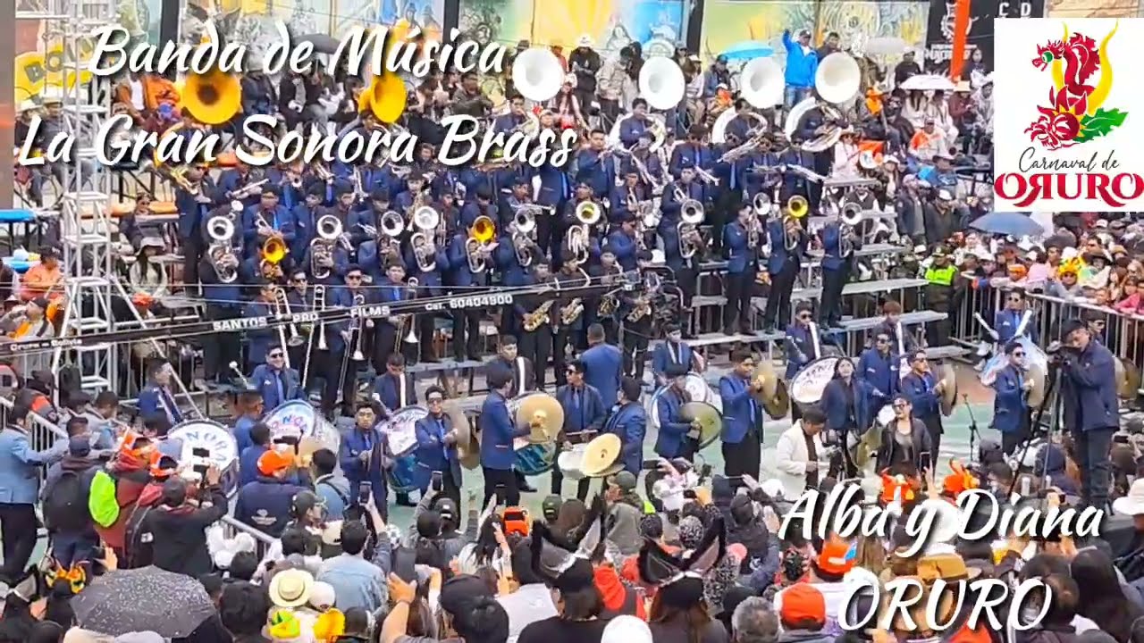 BANDA DE MÚSICA LA GRAN SONORA BRASS FESTIVAL DE BANDAS ORURO BOLIVIA 2026 