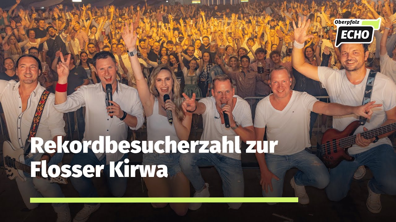 Die Flosser Kirwa 2023 legt mit der Band Highline wieder einen grandiosen Start hin