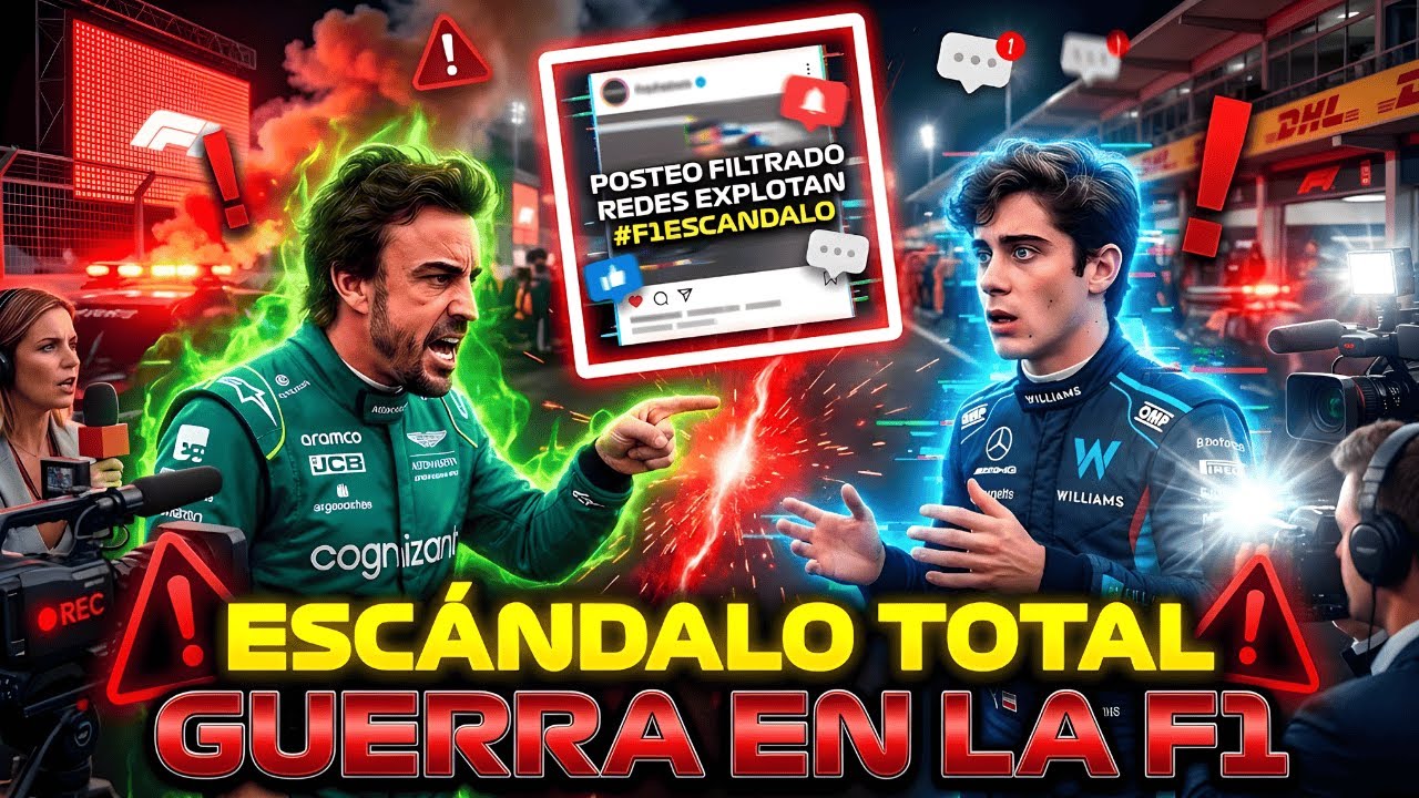 💣✨ ¡BOMBAZO! FERNANDO ALONSO ATACÓ A FRANCO COLAPINTO Y EXPLOTÓ EL PADDOCK: ES OFICIAL HOY YA