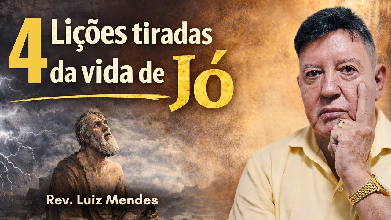 Rev. Luiz Mendes - 4 lições tiradas da vida de Jó.